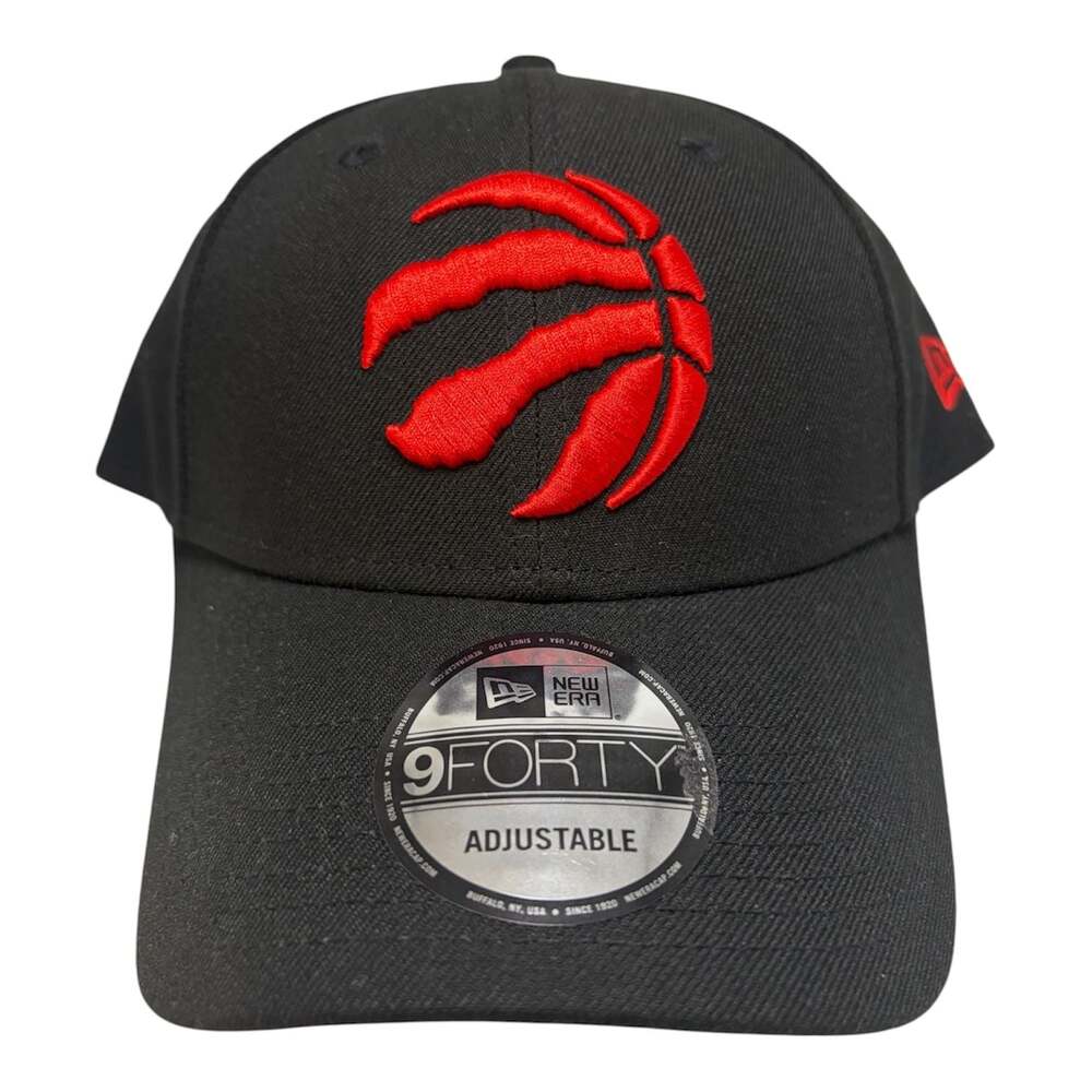 New Era Toronto Raptors NBA The League 9FORTY Adjustable Black Hat